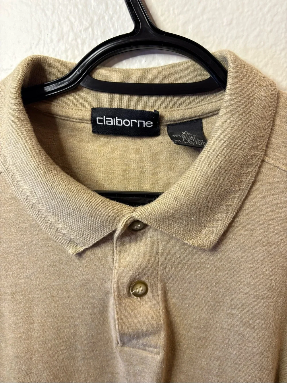 Claiborne Men’s Polo Shirt - Tan